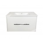 Vanity - H800WH - Wall Hung 800mm - White